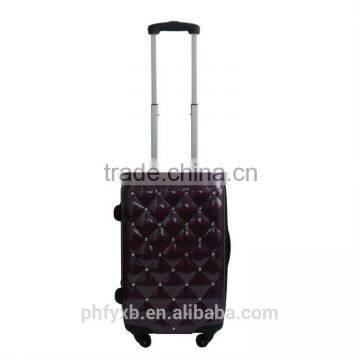 2016 High Quality ABS/PC suitcase /Durable Hotel luggage trolley / Fashion Women travel trolley suitcase