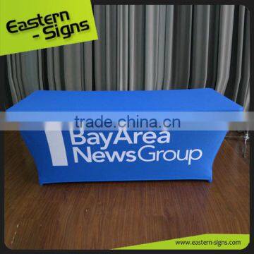Custom Company Logo Printed Folding Table Cloth Custom Printed Table Cloth