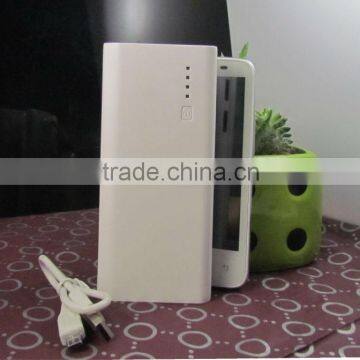 factory new good quality and cheap portable mobile power bank 11000mAh with flashlight
