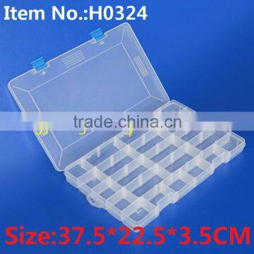 H0324 37.5*38.5*36.5Cm Multipurpose Plastic Box Fishing Tackle Box