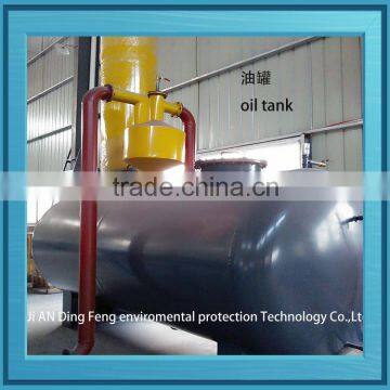 ISO Dingfeng high efficiency pyrolysis plant for crude oil