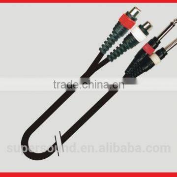 RCA TO JACK Dual shielded audio cable