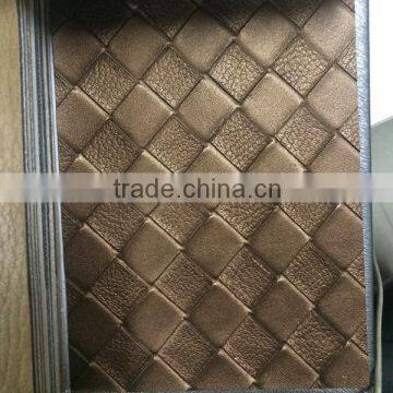 PVC leather for home decorative and wallpaper, furniture usage with metallic color