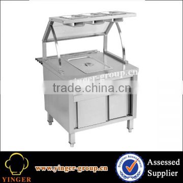 commercial electric buffet stainless steel bain marie food warmer