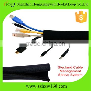 Neoprene Flexible Cable Cord Organizer for PC/Home Theater