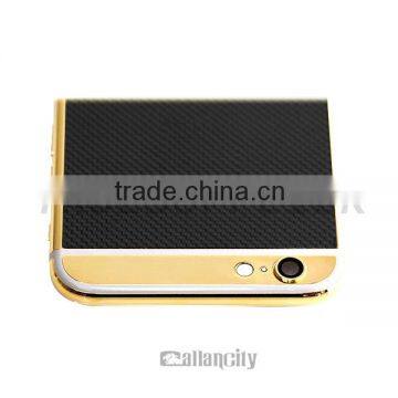 High Quality for IPhone 6s PLus Carbon Firber Gold Housing Back Cover for IPhone 6s+ 5.5 Inch, Customize is Welcome photo-4