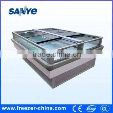 Standard Commercial Single Temperature Twin Island Freezer / Open Freezer