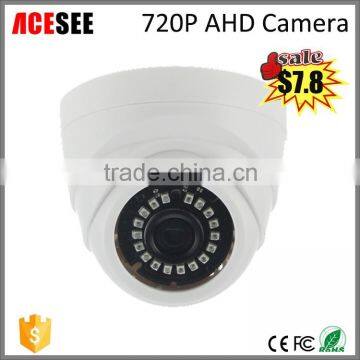 ACESEE September special indoor plastic 720p cctv dome ahd camera