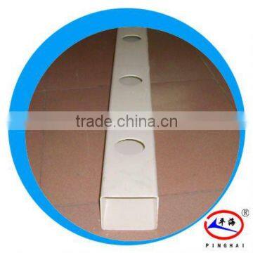 White PVC square tube for Agricultural Irrigation.