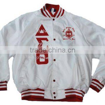 custom satin baseball jackets / custom satin varsity jackets / custom satin letterman jackets