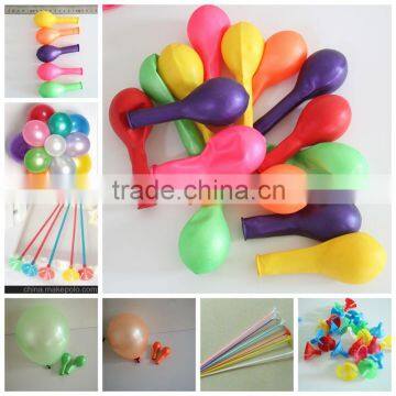 Metallic round shape latex free balloon balloons for decoration