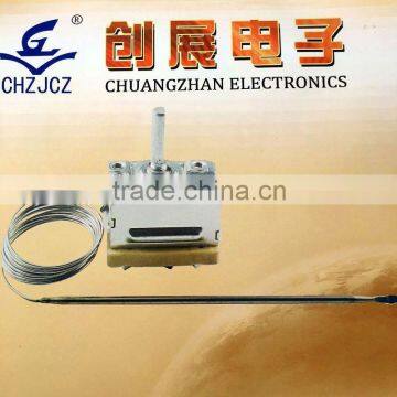 Thermostat switch/Latching ON-OFF Push Button 2PIN SPST Switch Square,2p Blue Latching Dash OFF-ON Push-Button Car Switch