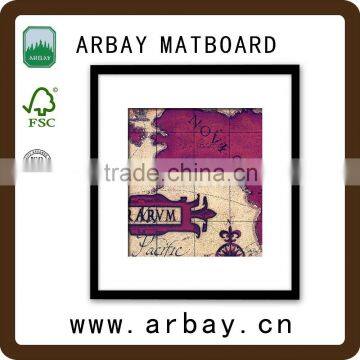 Custom Wholesale High Grade Acid-free Unfinished Wood Frame Matboard photo-2