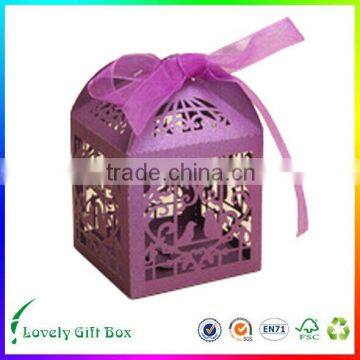 Custom Decorative high quality gift box blanket