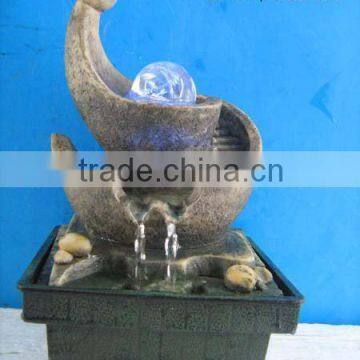 polyresin gnome water fountain table water fountain desktop fountain indoor water fountain stone water fountain