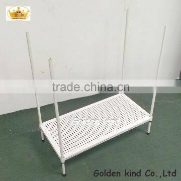 New Design Bathroom Accessories Metal Material Triple Tiers Durable Corner Shelf photo-5