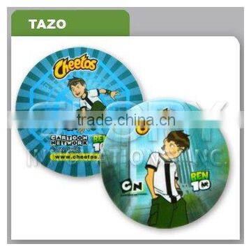 Plastic Cartoon Tazo card