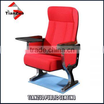 Aluminum legs conference auditorium chair