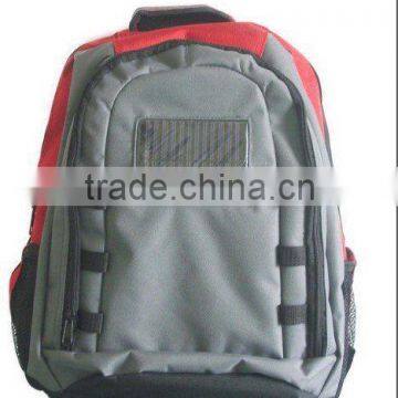 solar charging backpack/solar energy bag/solar backpacks(OEM/ODM)--KA-SBP060