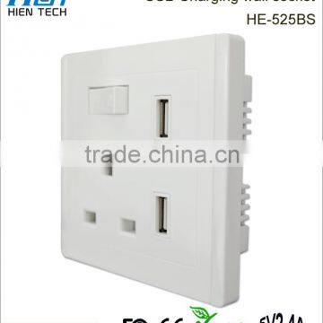 High Quality Usb Charging Ports Surge Protector Usb Wall Outlet Socket photo-5