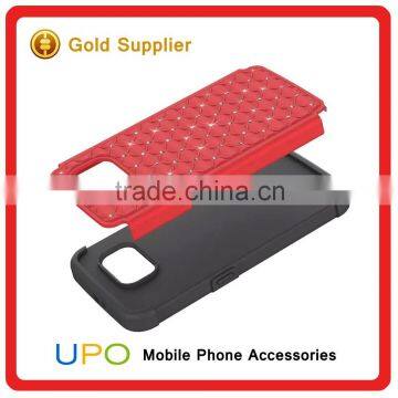 [UPO] Fancy Bling Diamond Plastic Silicon Cell Phone Case for Samsung Galaxy S7 Edge Plus photo-6