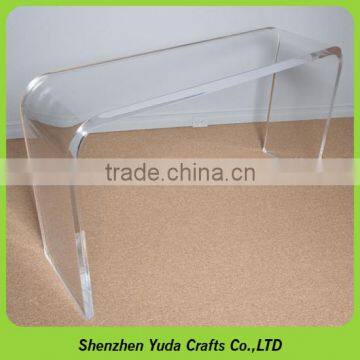 Modern design acrylic end table clear trunk table