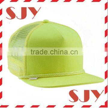 Fashion new plain sports flat brim hip-hop dancing cap