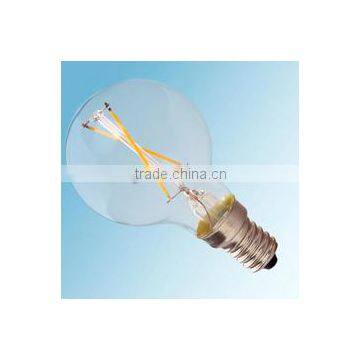 G45 E14 led filament bulb with 3W fully class