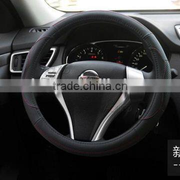 Sun jun qashqai leather steering wheel covers