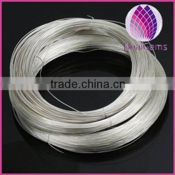 High quality 0.8mm 925 sterling silver round wire