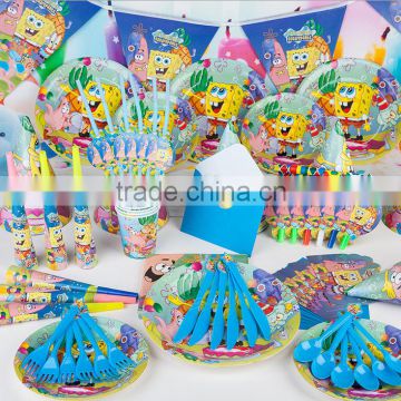 90pcs Birthday Party Supply Decoration Tableware Napkin+Gift Bags+Banner-birthday party child