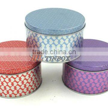 Round Tin Can Candy Tin Can Metal Gift Tin Can