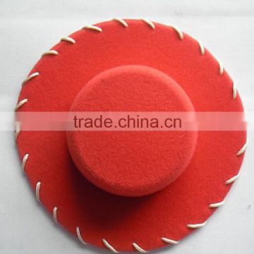 GC---Fashion Hard mould pressing red color EVA hat