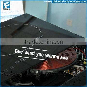 Newest Model Electric Ceramic Combine Cooker 4 Burner Hybrid Cooker photo-3