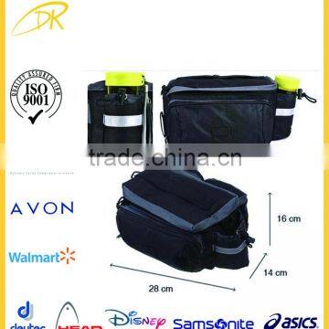 Multi-function Bicycle Bike Rear Back Seat Bag, Customized Travel Bicycle Pannier Bag photo-2