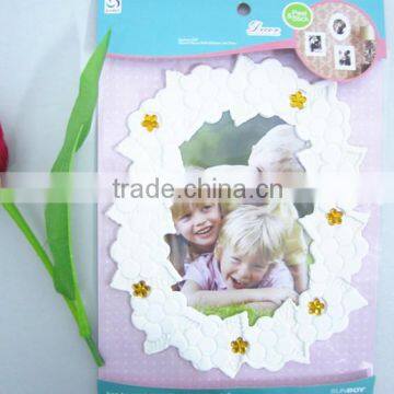 Flower Frame Wall Stickers Art Decor