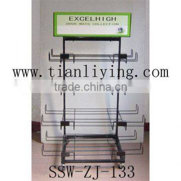 metal display rack for door mats
