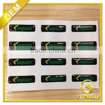 3d crystal letter clothing epoxy stickers