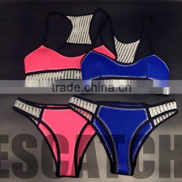 2016 Sexy Girl Handmade Crochet Bikini Swimwear Patterns