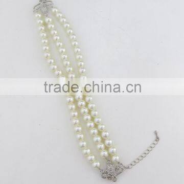 Wholesale white pearl bracelet