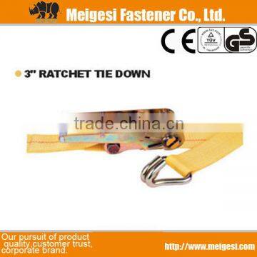 3" Ratchet Tie Down ,Cargo Lashing