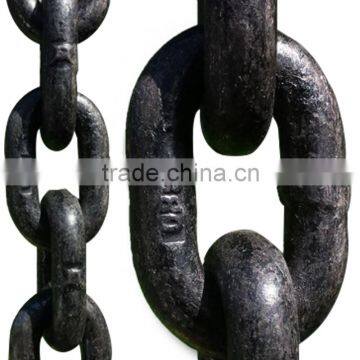 Black DIN 5687 G80 Lifting chain Mining Chain