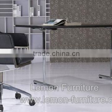 Economic hot sale high gloss white office table