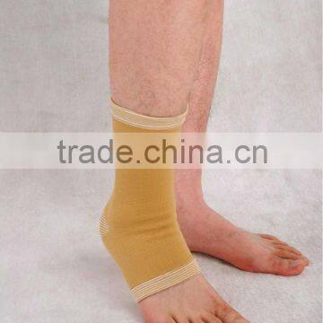 4-way strech beige elastic ankle support