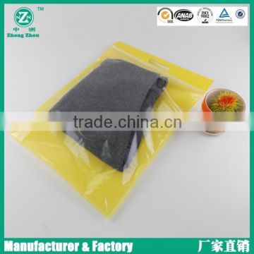 Garment PVC Zipper Bags,T-shirt PVC Slide Bags,Men Cloth Plastic Zip Lock Bags