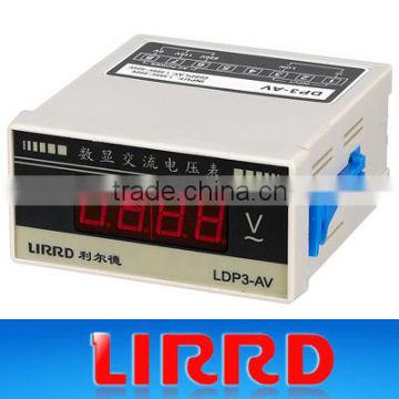 72*36mm three and a half panel AC LED digital voltage meter LDP6-AV