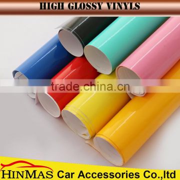 Gloss Black Foil 1.52x30M Black Car Vinyl Wrap For Car 1.52*30m