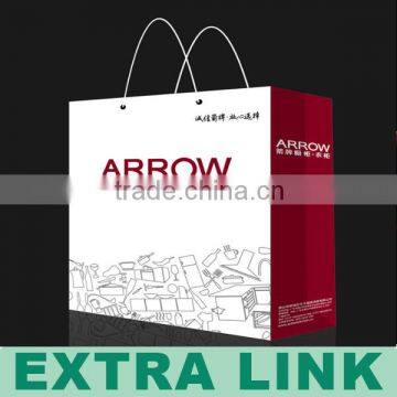 2014 fashion paper shopping bag High quality Packaging gift bag twisted paper handle bag