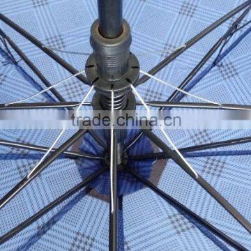 High Quality 2-section Automatic Open Mini Windproof 2 Folding Umbrella photo-4