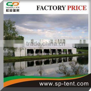 500 People Luxury Cheap White Big party tent 50x80m pvc marquee wedding tent